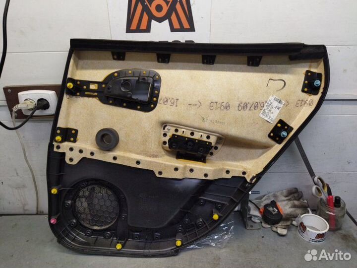 Обшивка двери задняя левая Kia Ceed ED 1.6 2009