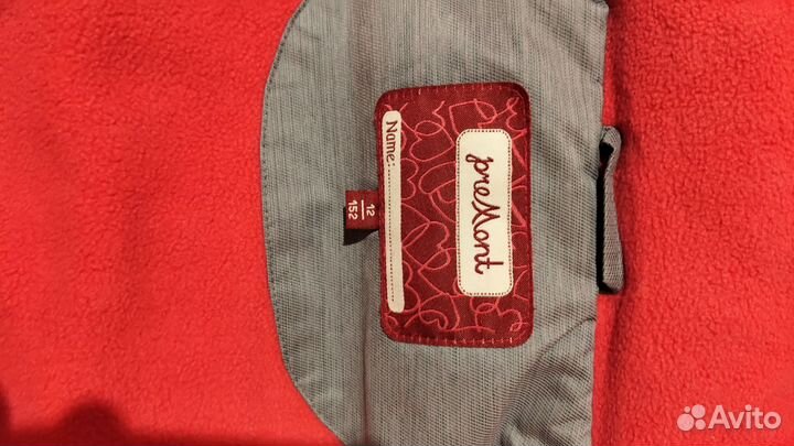 Пуховик для девочки 152 новый