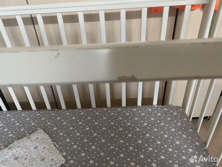 Кровать детская с матрасом
