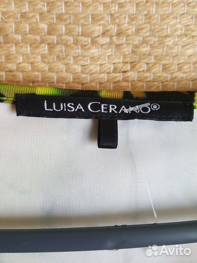 Luisa cerano. Платье. Роскошный кардиган