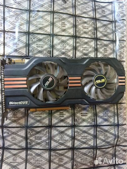 Видеокарта asus GeForce GTX 560 на 1GB 256 bit