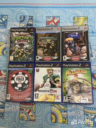 Игры на Sony PS2 лицензия