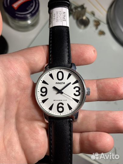 Новые часы Ракета-BIG zero зеро СССР NOS