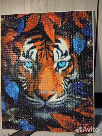 Алмазная мозаика 40 на 50 готовая