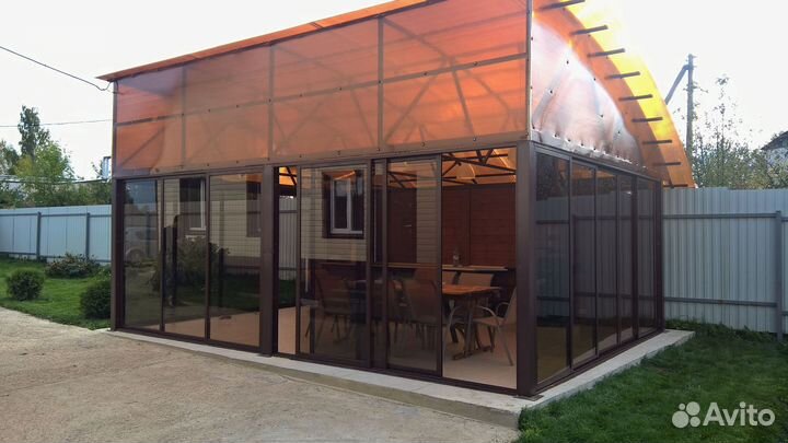 Зимний сад / Алюминиевые конструкции