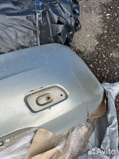 Задний бампер на калину 1