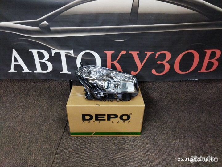 Фара правая Nissan Qashqai С 2010-2014