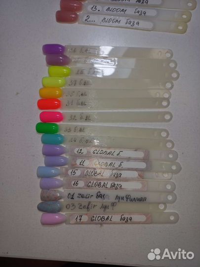 Гель лаки базы гели праймер топ наклейки слайдеры