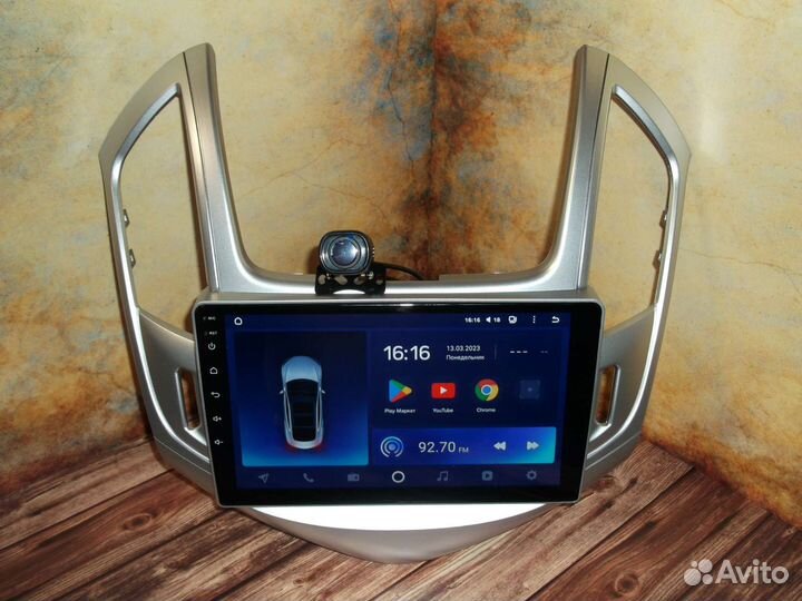 Магнитола Chevrolet Cruze 2013+ Android с камерой