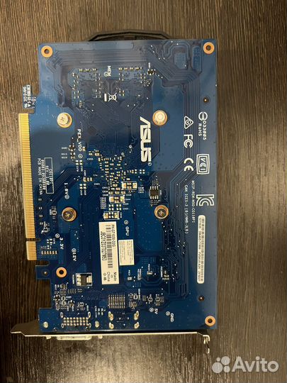 Видеокарта asus GeForce GT 1030