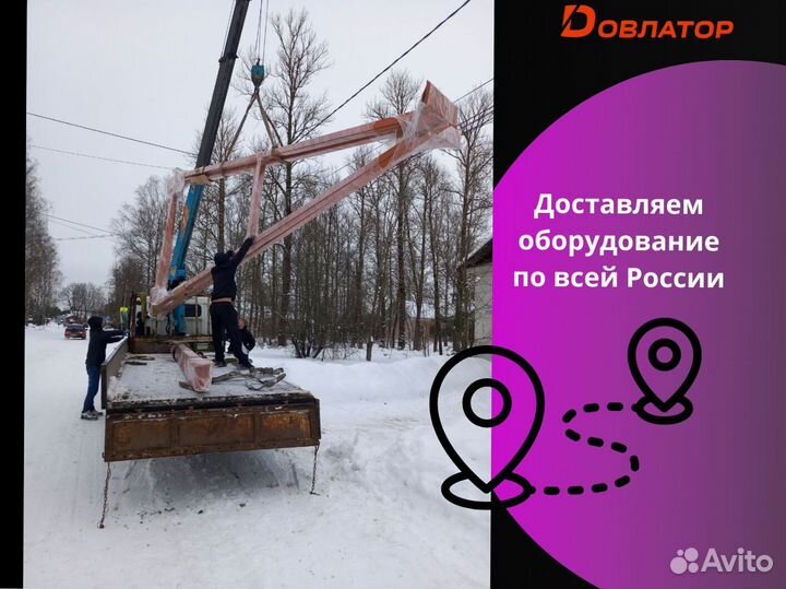 Кран козловой мпу передвижной усиленный