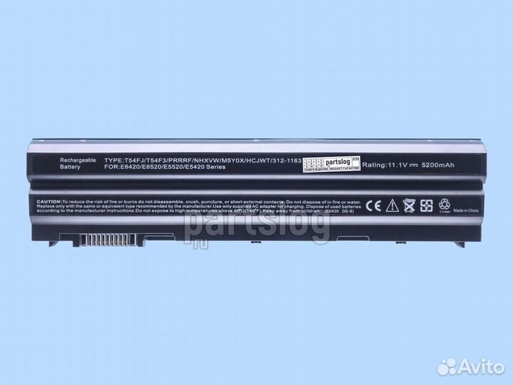 Аккумулятор для Dell T54FJ 11.1V 5200mAh