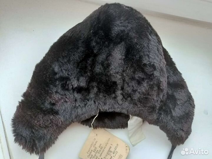 Новая детская меховая шапка СССР