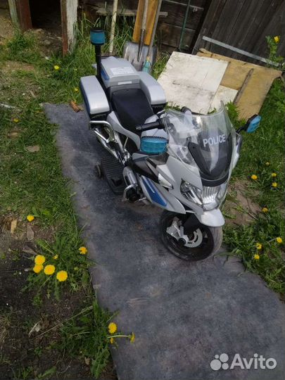 Детский мотоцикл на аккумуляторе бу