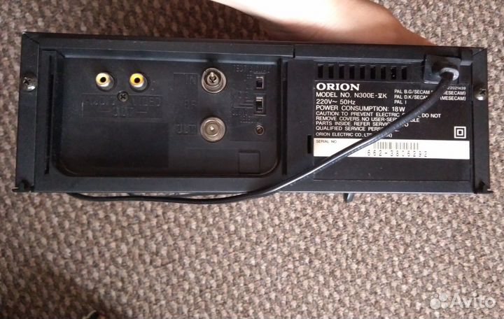 Видеомагнитофон на запчасти