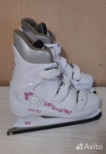 Коньки ледовые раздвижные 37 размер новые