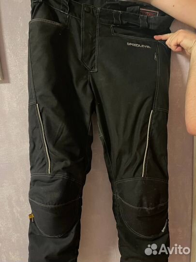 Мотоштаны мужские текстильные