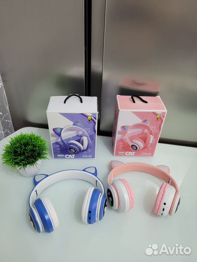 Наушники светящиеся новые