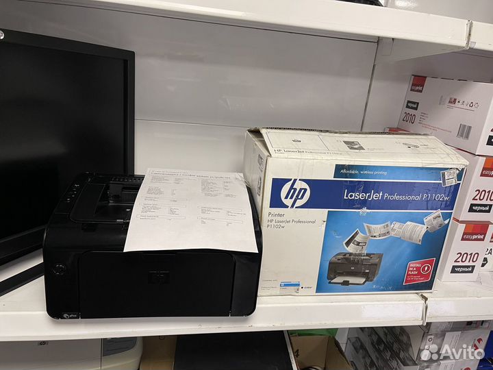Принтеры HP LaserJet Pro P1102w с wifi
