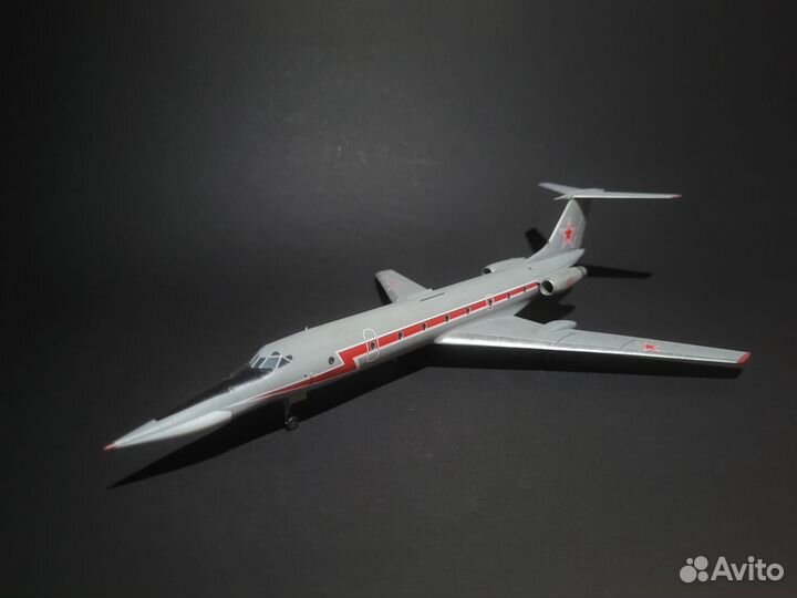 Модель самолёта Ту 134 убл, Ту 154М 1: 144