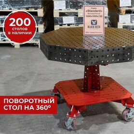 Сварочный стол 3D поворотный 700 х 700 / 360*