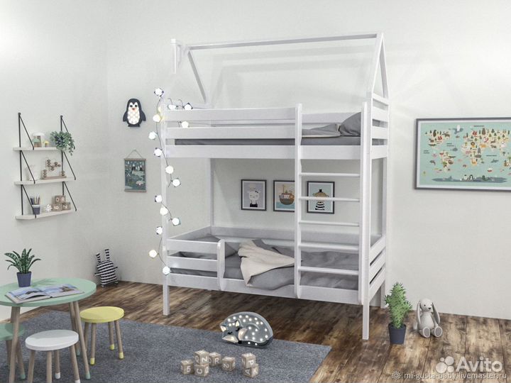 Детская кровать домик в наличии