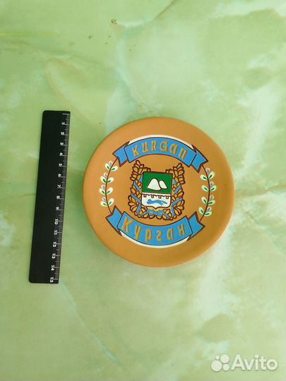 Тарелки различных городов