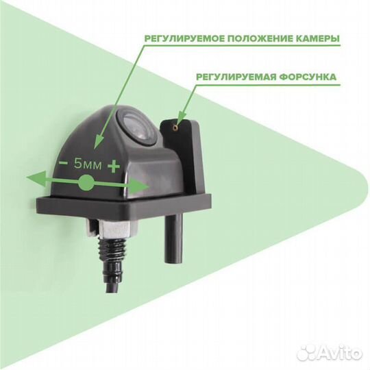 Универсальный омыватель камеры заднего вида