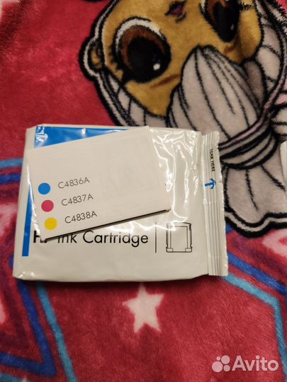 Картридж нp C4836A синий