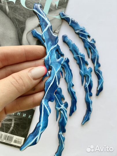 Магнит Картина Панно Байкал из эпоксидной смолы