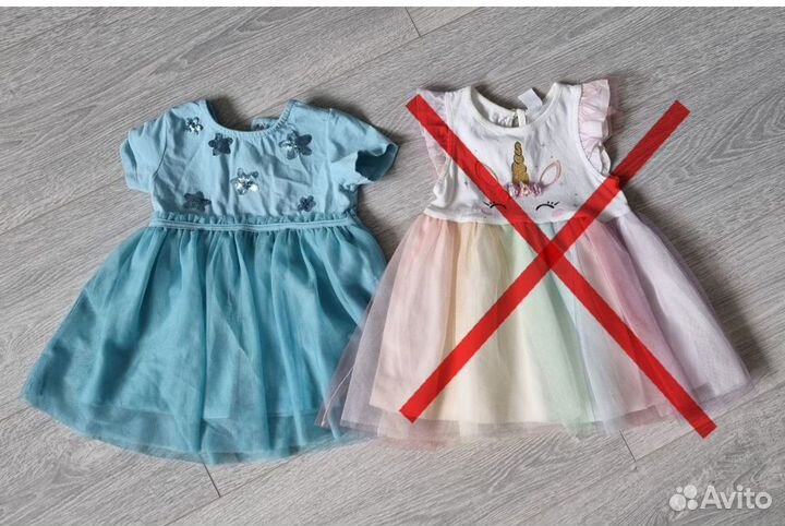 Детские вещи пакетом для девочек 74-80