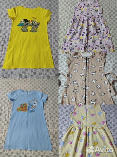 Платья пакетом размер 122