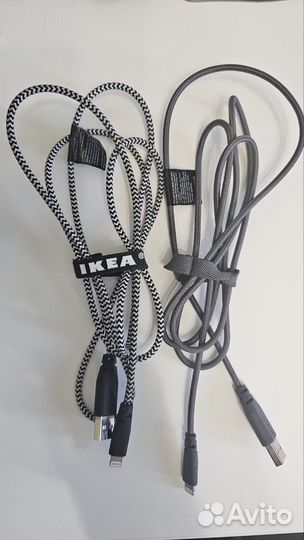 Зарядка для iPhone IKEA, USB - lightning