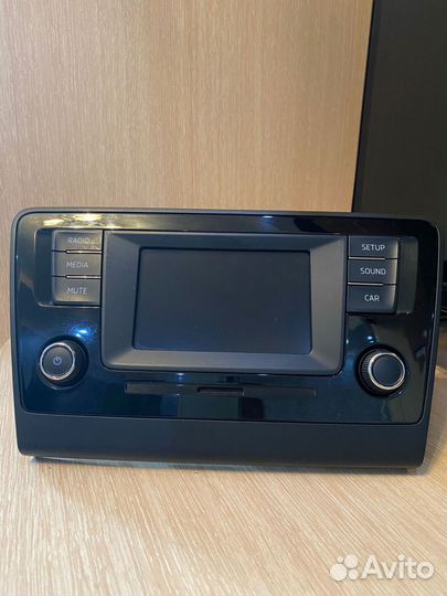 Магнитола штатная skoda rapid