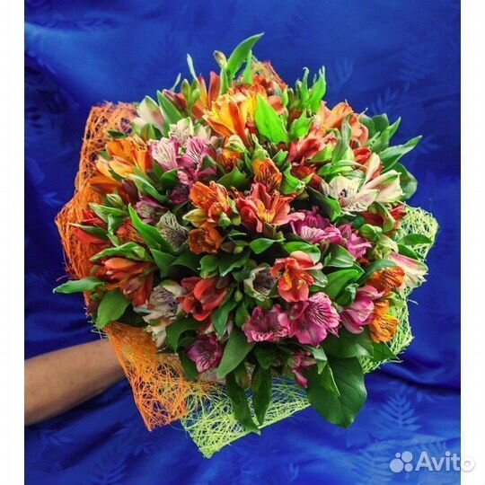 Букет из альстромерий цветы