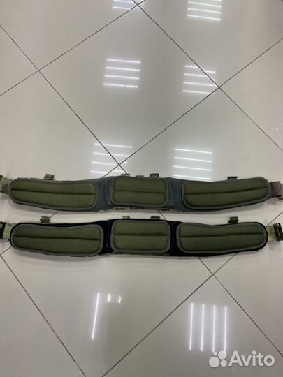 Пояс тактический, каркасный, с капами Катран