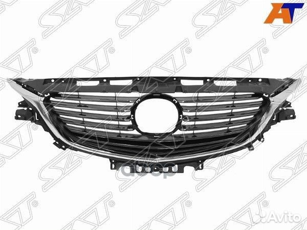 Решетка радиатора Mazda 6 15-18 / Atenza 15-18 (с хром молдингом)