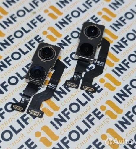 Камера для iPhone 11 задняя (основная) снятая Orig