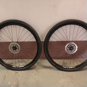 Колеса 29" WTB+Shimano, покрышки Schwalbe Hurrican