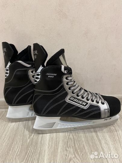 Хоккейные коньки bauer 46 размер