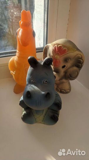 Резиновые игрушки СССР