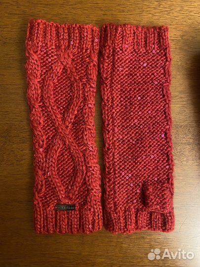 Шарф и митенки calvin klein