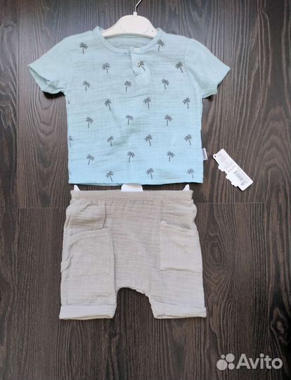 Новые летние вещи на мальчика р.74