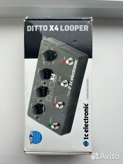 Гитарная педаль - лупер TC Electronix Ditto x4