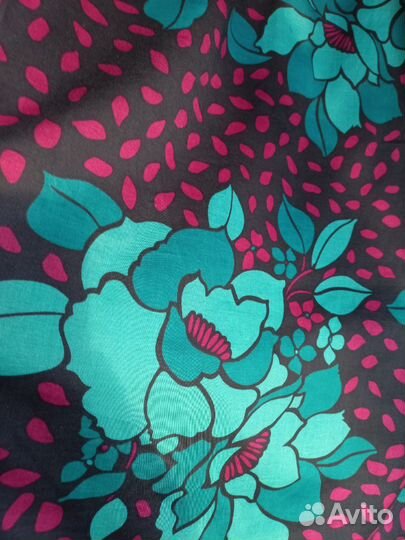 Платье женское летнее голубое сиреневое H&M 44