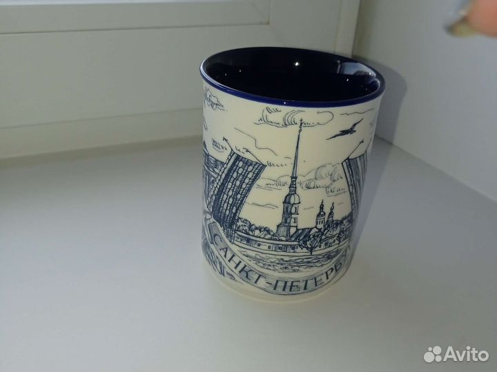 Кружка керамика Санкт-Петербург