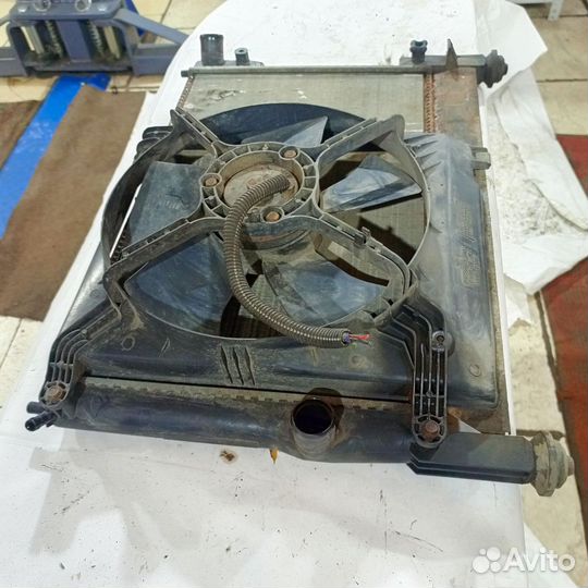 Радиатор охлаждения на chevrolet lanos 1.5