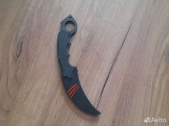 Деревянный нож керамбит
