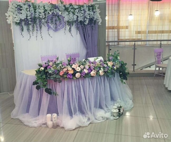 Оформление свадьбы, декор, цветы