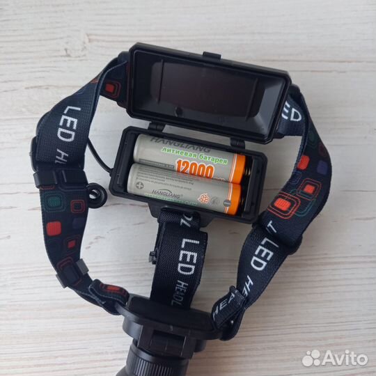 Налобный фонарь аккумуляторный